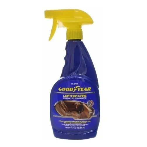 Protector Limpiador Tapicería Cuero Spray Goodyear 500ml