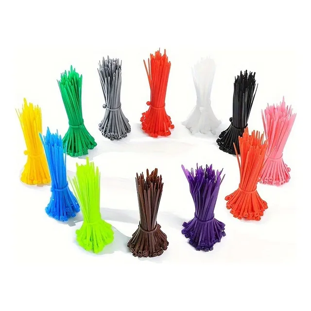 Cintillos O Atadores De Colores 10cm X3 Bolsas