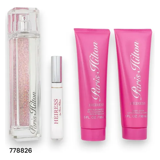 Set Paris Hilton Heiress Woman 100 Ml Edp