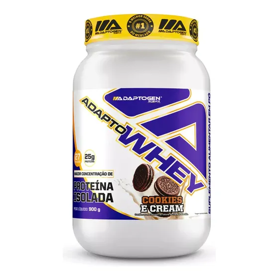 Adapto Whey 3w 900g 25g De Proteína (28 Doses) - Adaptogen
