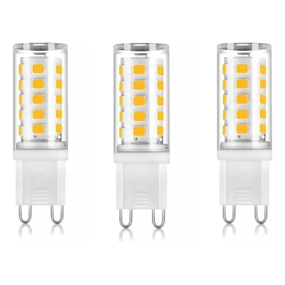 3 Lâmpada De Led Halopim G9 7w Para Arandelas E Lustres 