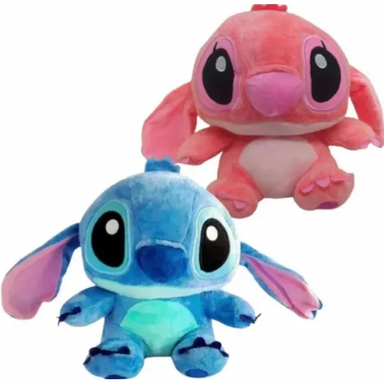 Peluche Stitch 20cm Lilo Y Stitch Angel Importado