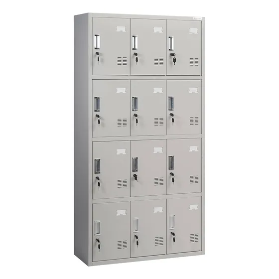 Locker Casillero Metálico De 12 Puertas Importados