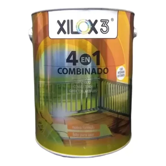 Pintura Xilox Combinado 4 En 1 X 4 Lts