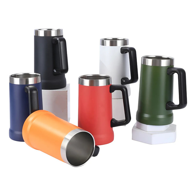 Caneca 710ml Térmica Alça Resistente Inox Bebidas Quentes Caneca 710ml Térmica Alça Resistente Inox Bebidas Quentes