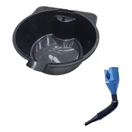 Kit De Bandeja Recolectora Para Cambio De Aceite Con Embudo