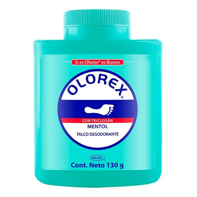 Talco para Pies Olorex Mentol Desodorante 130g