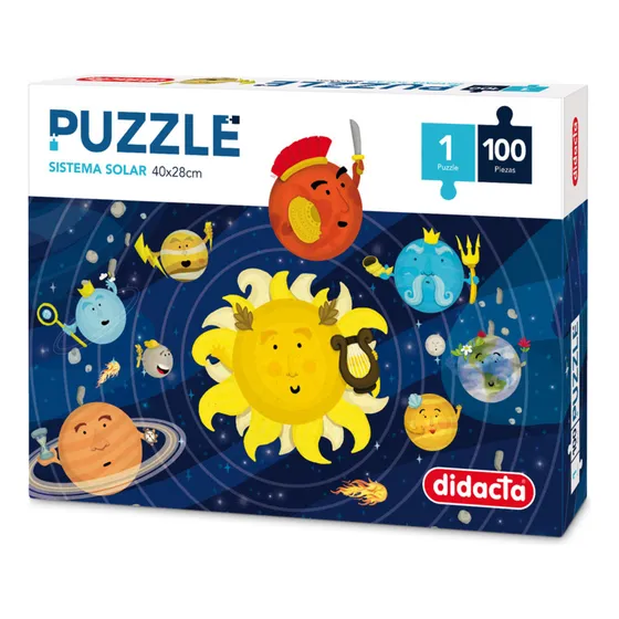 Puzzle Sistema Solar 100 Pcs - Didacta
