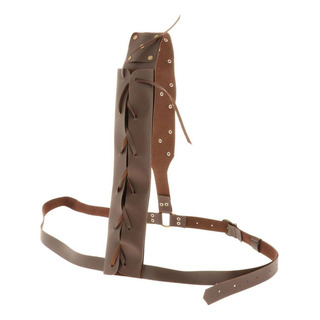 Funda De Cuero Medieval Con Correa Para Espalda De Para Funda De Cuero Medieval Con Correa Para Espalda De Para