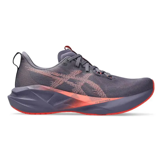 Tênis Asics Novablast 5 - Masculino - Roxo Com Vermelho