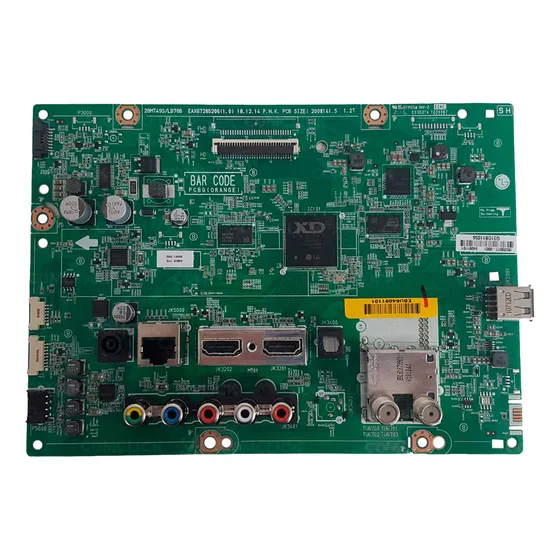 Placa Principal Monitor LG 24mt49s Original