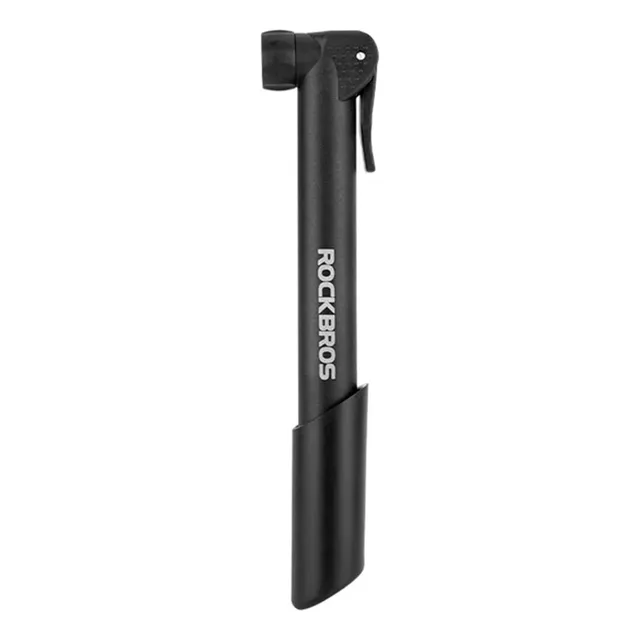 Inflador De Mano Rockbros Bicicleta Moto 80psi Auto Presta