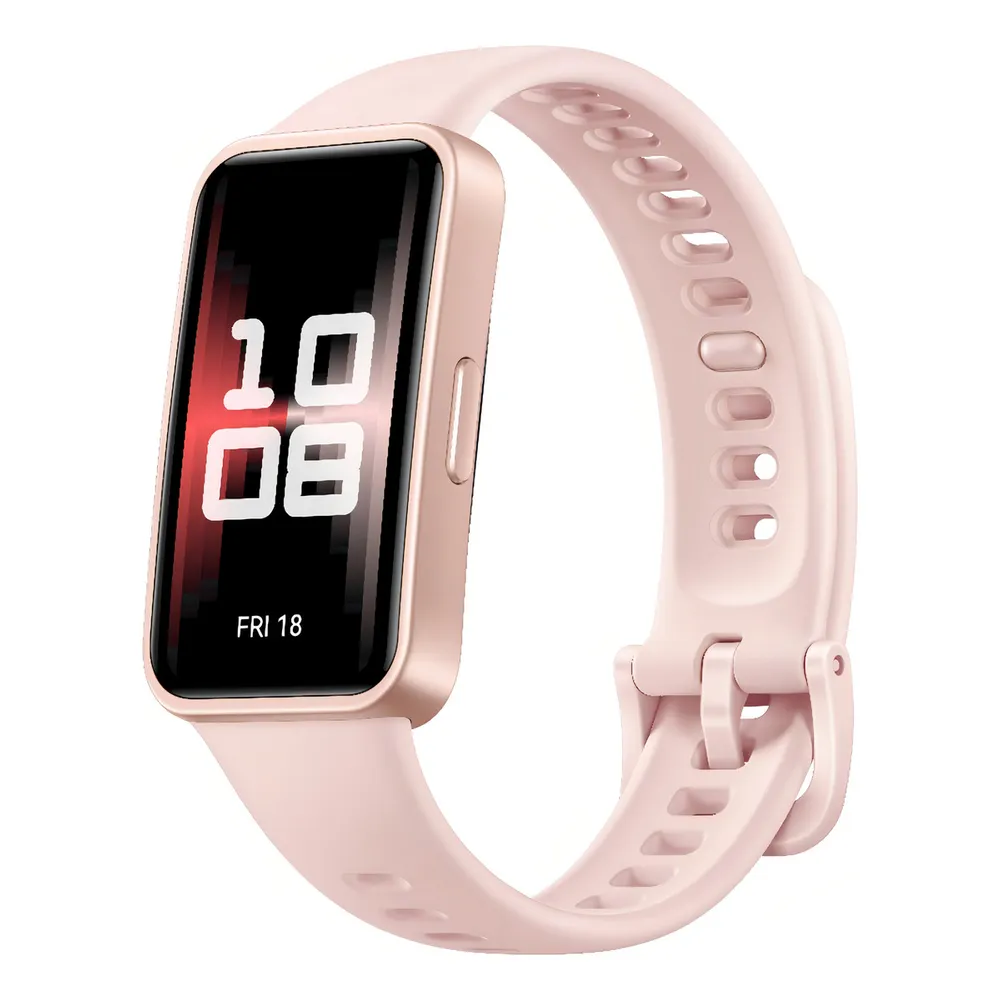 Smartwatch Huawei Band 9 Caja Negro Correa Rosa Bisel Negro
