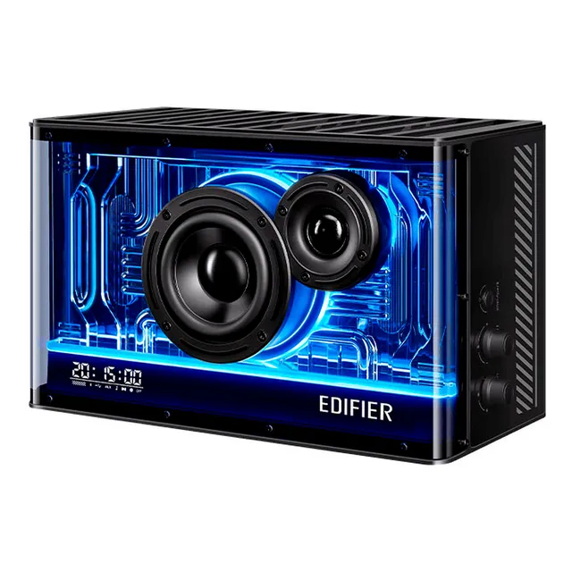 Parlante Multimedia Con Luces Led  Edifier Qd35 Black