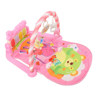 Alfombrilla De Gimnasio Para Niños Pequeños, Color Rosa Con Alfombrilla De Gimnasio Para Niños Pequeños, Color Rosa Con