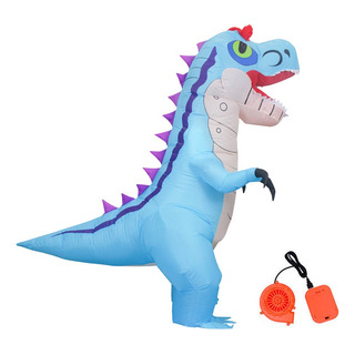 Disfraz Inflable De Dinosaurio T-rex De Fiesta Para Adultos Disfraz Inflable De Dinosaurio T-rex De Fiesta Para Adultos