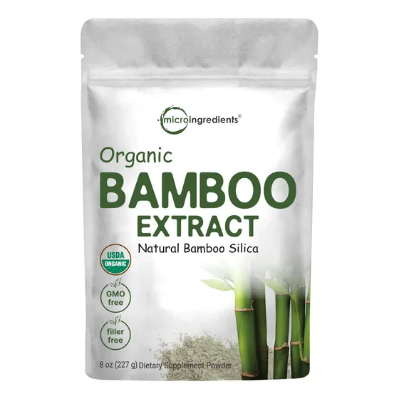 Suplemento Con Microingredientes: Extracto De Bambú Orgánico