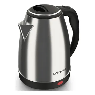 Chaleira Elétrica Inox 1800ml Unitermi 1200w Prateado 127v