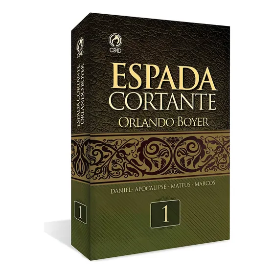 Livro Espada Cortante Vol. 01 - Orlando Boyer