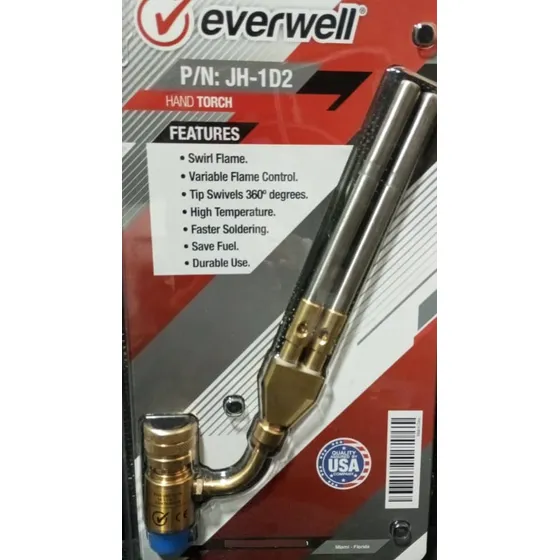 Pico P-soldar Con Boquilla Doble (antorcha Dual) Everwell