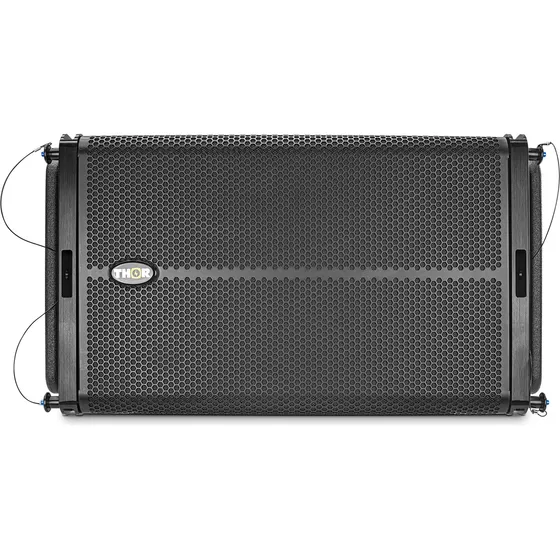 Bocina Thor TF-12x1A portátil negra 127V