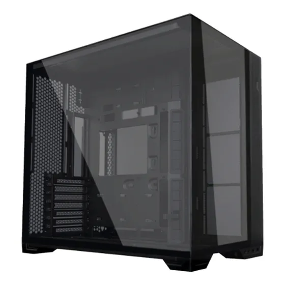 Gabinete Gamer Lian Li O11 Compact Preto Vidro Temperado Mid