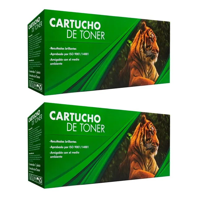 Kit 2 Toner Compatible 48a Cf248a Con Chip Negro
