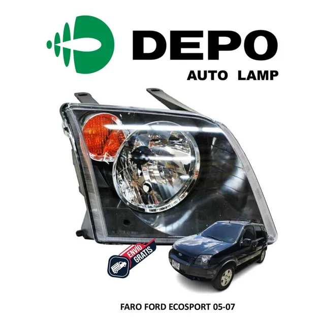 Faro Delantero Izquierdo Ford Ecosport 05-07 Marca Depo