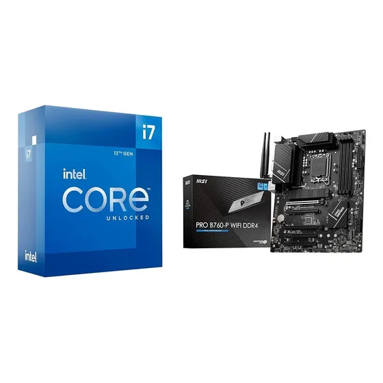 Procesador Escritorio Para Juego Intel Core I7-12700k + Base