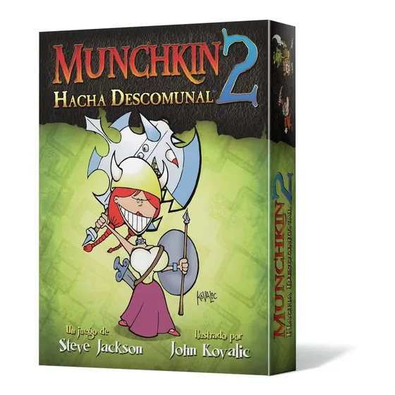 Munchkin 2 Hacha Descomunal - Juego De Mesa En Español