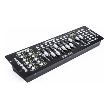 Controlador De Luz Strobo Dmx 512 192 Canais Efeitos Luminosos 127/220v