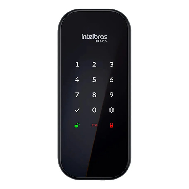 Fechadura Digital De Sobrepor Fr 101 V Preta Intelbras Preto Fechadura Digital De Sobrepor Fr 101 V Preta Intelbras Preto