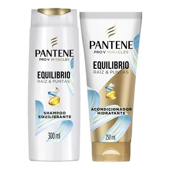 Shampoo 300 Y Acondicionador 250 Pantene Equilibrio