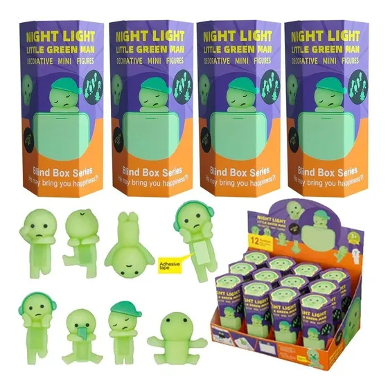 Personaje Sorpresa Hippers Night Light Brilla En La Oscurida
