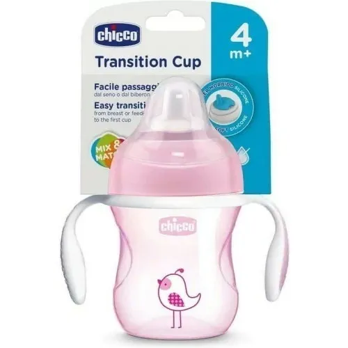 Vaso Bebe Chicco 4m+ Silicona Mi Primer Vaso  Mvdkids