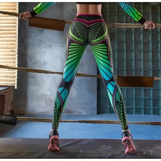 Leggings Deportivos Levanta Glúteos Yoga Fitness