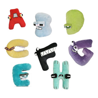 8pcs/set Alphabet Lore Muñeco Peluche Juguete Navidad Regalo 8pcs/set Alphabet Lore Muñeco Peluche Juguete Navidad Regalo