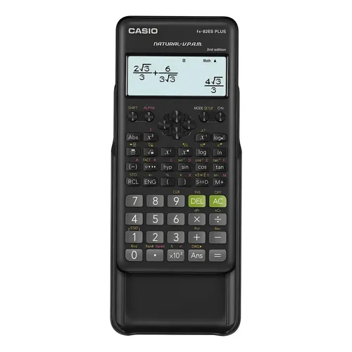 Calculadora Científica Casio 417 Funções Fx-570es Plus Preto