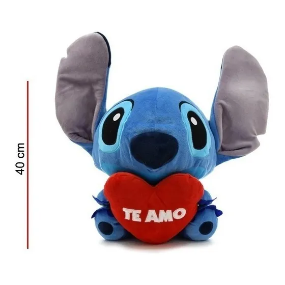Peluche Amor Stitch Corazon Original Amor New 008 Bigshop