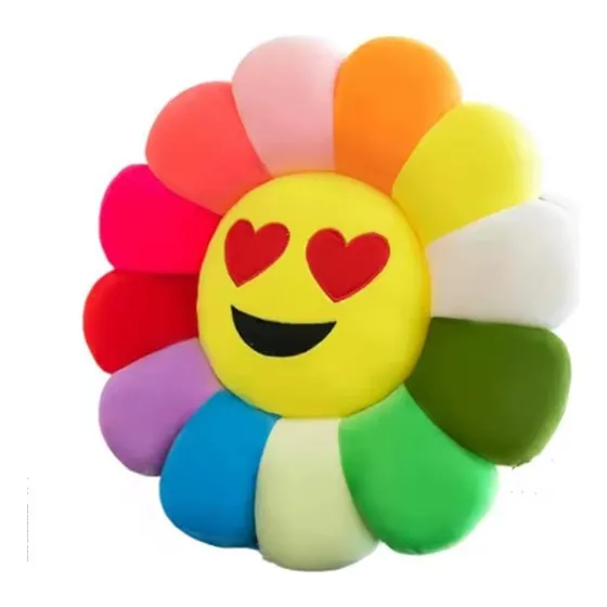 Almuada Cojín Para Cabecera Y Sillón Descanso Peluche Flores
