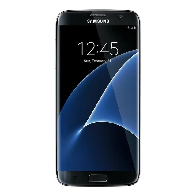 Samsung Galaxy S7 edge 128 GB preto-ônix 4 GB RAM - Bom (Recondicionado)