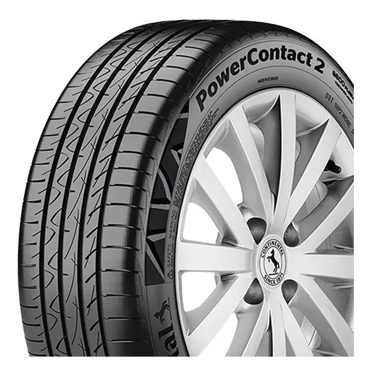 Cubierta 185 60 15 Continental Powercontact 2 Colocadas