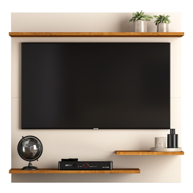 Painel Para Tv 32 Polegadas Com Nicho E Prateleira Madrid Painel Para Tv 32 Polegadas Com Nicho E Prateleira Madrid