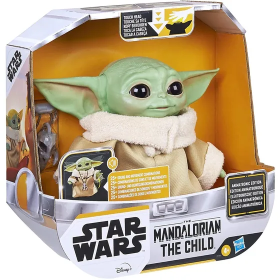 Figura Baby Yoda The Mandalorian Hasbro Animatrónico