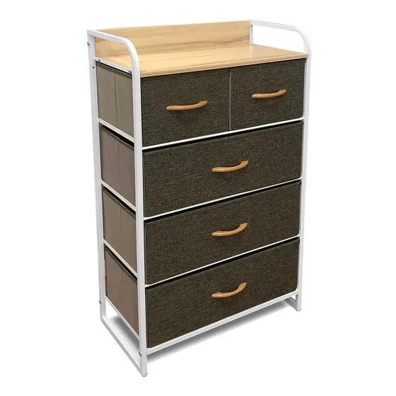 Petit Mueble Cajonera Organizador 5 Cajones Tela Lyra 89045