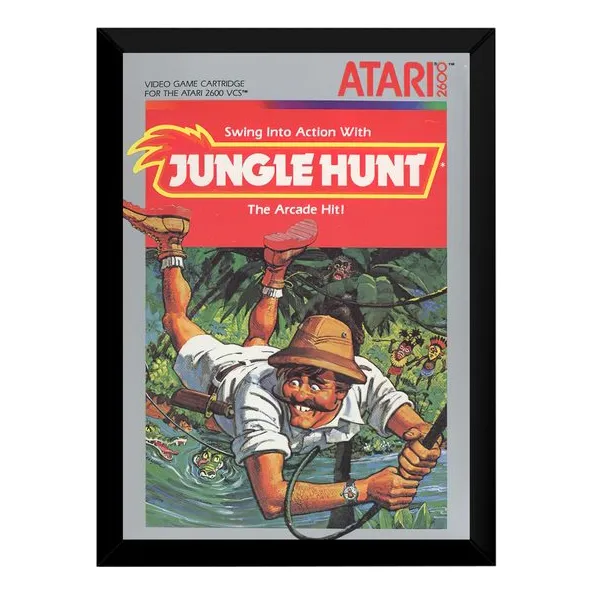 Quadro Game Atari Jungle Hunt