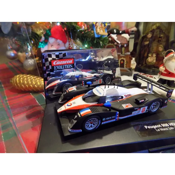 Peugeot 908 Lemans 2007.pistas Carrera/scalextric E-l 1/32.
