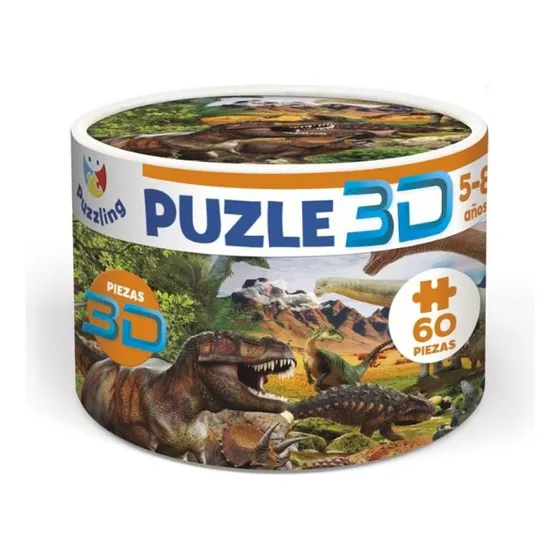 Juego Rompecabezas 3d Dinosaurios