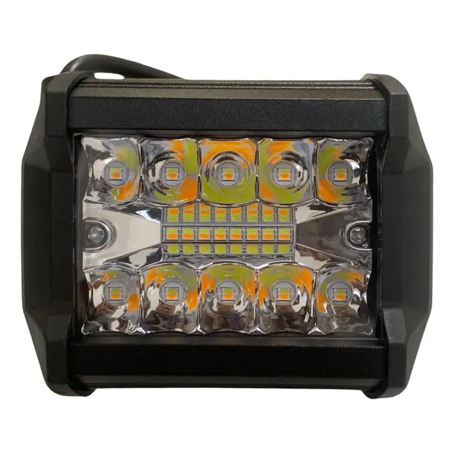 Faro Explorador Bicolor 18 Leds 45w Carro O Moto