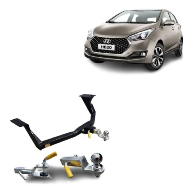 Enganche Extraíble Hyundai Hb20 Original